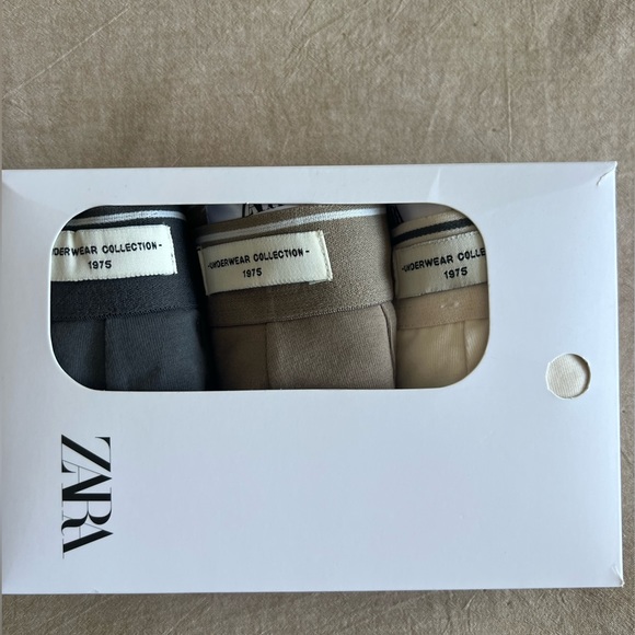 Zara Underwear & Socks Zara 3pack Of Boxer Briefs Poshmark